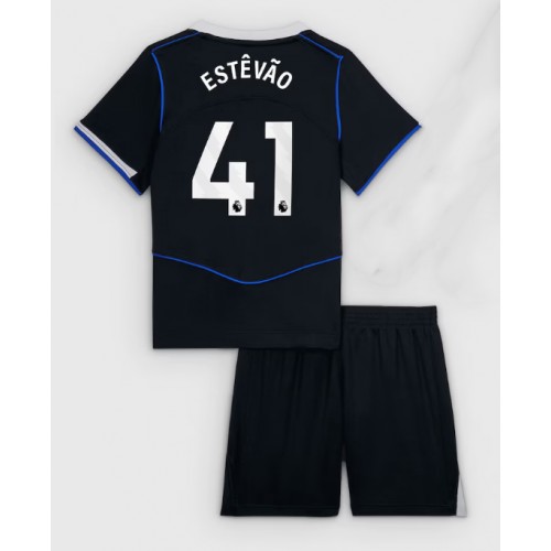 Chelsea Estevao Willian #41 Tredjeställ Barn 2025-26 Kortärmad (+ Korta byxor) Chelsea Estevao Willian #41 Tredjeställ Barn 2025-26 Kortärmad (+ Korta byxor)
